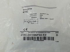 Allen-Bradley 872C-DH15NP30-E2 Inductive Proximity Sensor 10-30VDC Series D -…