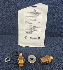 Burndy KCKF23: 7/16″, 8 to 2 Str, 10 to 1 Sol, Copper Ground Connector