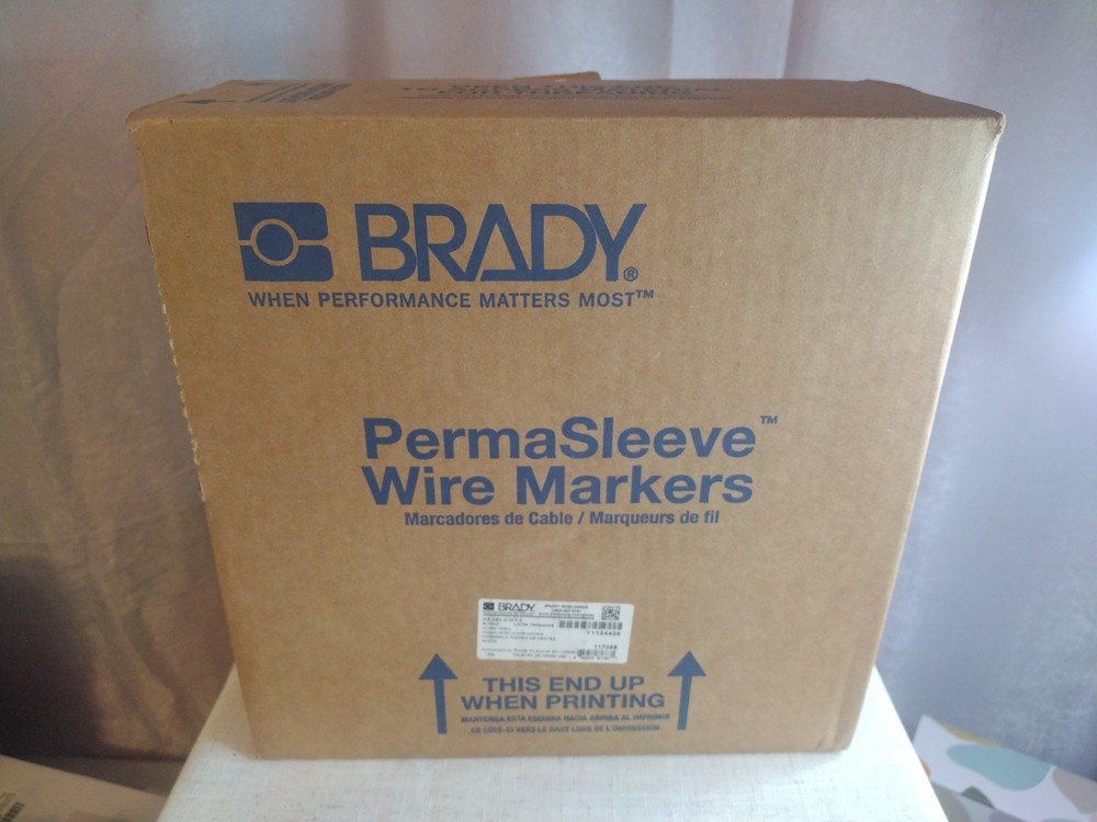 Brady HX-094-2-WT-4 PermaSleeve 0.492″ Width x 0.197″ Height, B-7642 Heat-Shrink