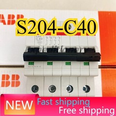 1PCS NEW S204-C40 4P 40A air switch ABB US Free TAX