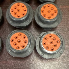 15 NEW Deutsch HD10-9-96P-8025 Connector plug 9 Pin # 124