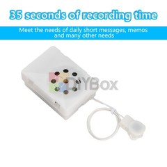 10pcs Voice Box Recordable Sound Module Plush Toy Voice Message Recorder Device