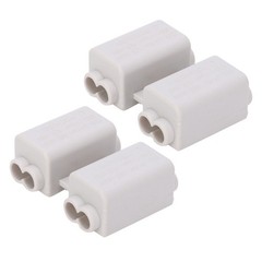 2Pcs High-Power Wiring Splitter Non-Breaking Design Main Function Terminal Block