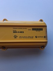 Magnetek SBN-5-WES 5-Button Pendant Control Pushbutton Station 3A 250VAC 60Hz