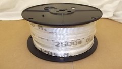 3/4″ x 500′ 2500# tensile polyester pull tape, mule tape, webbing