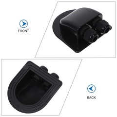 Waterproof ABS Cable Entry Gland Box Dual Holes for Rv Solar Wiring
