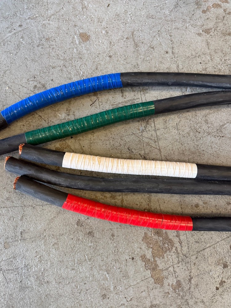 CAMLOCK PIGTAILS – 10FT 5 WIRE 4/0 SC 400 AMP 120/208v CAMLOCK PIGTAIL CABLES