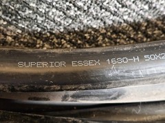 Superior Essex 1680-H 50X24 Megapic-NF Black Roughly Network Cable Approx. 50ft