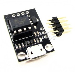 DIP-8 Tiny85-20PU CHIP IC + Development Programmer Board Micro USB for ATtiny