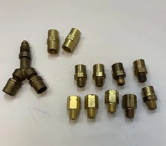 WESTERN ENTERPRISE LOT INERT WATER ARC WELDING ADAPTERS W-15, AW-431 402 Y