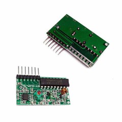 DIY 4CH IC 2262/2272 Key 315MHZ Wireless Remote Control Receiver Module Battery