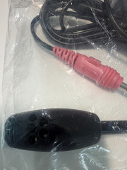 PC Microphone Pink Plug Microphone New Sealed