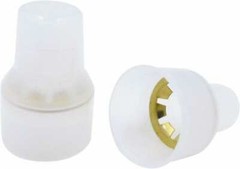 Ideal 14 to 4 AWG Compatible, Nylon Insulation, Splice Cap Butt Splice Termin…