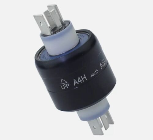 1pc Asiantool Mercury Conductive Slip Ring A4H 4Poles 30A Rotary Connector 250V