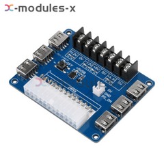 ATX Power Supply Breakout Board USB Charging Desktop Chassis Power Adapter Board