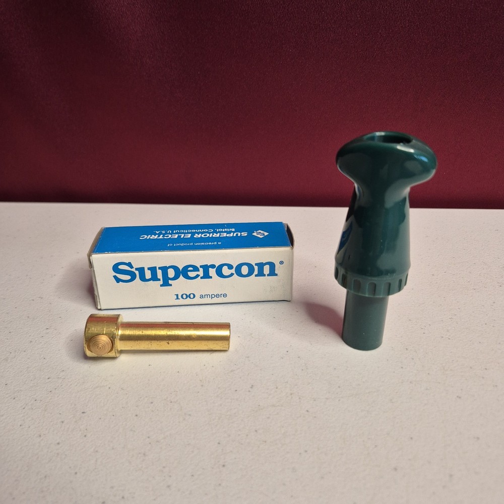 Superior Electric PS100GGN Supercon Electrical Connector 100A Cable Socket Plug