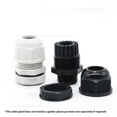IP68 WATERPROOF BLACK WHITE CABLE GLAND COMPRESSION JUNCTION M8/10/12/14/16-114