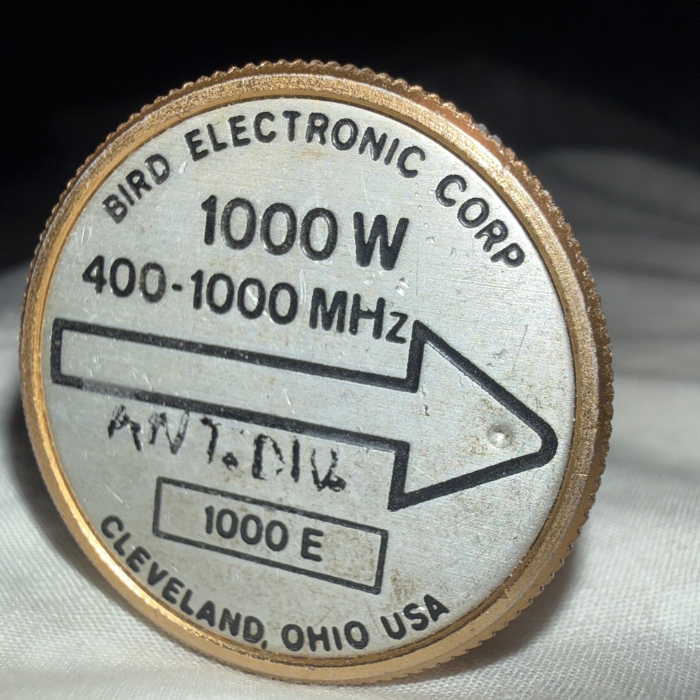 400-1000Mhz 1000W 1000E BIRD Slug ELEMENT Works Good Looks Bad