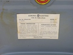 General Electric DFG421SN Fusible Bus Plug Flex-A-Plug 30A 240V 4P 3PH