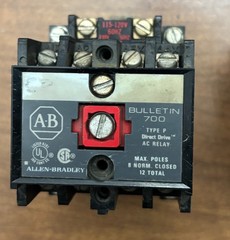 Lot of 6 AB ALLEN-BRADLEY Bulletin 700 Contact Control Relay 700-P200A1 700-P600