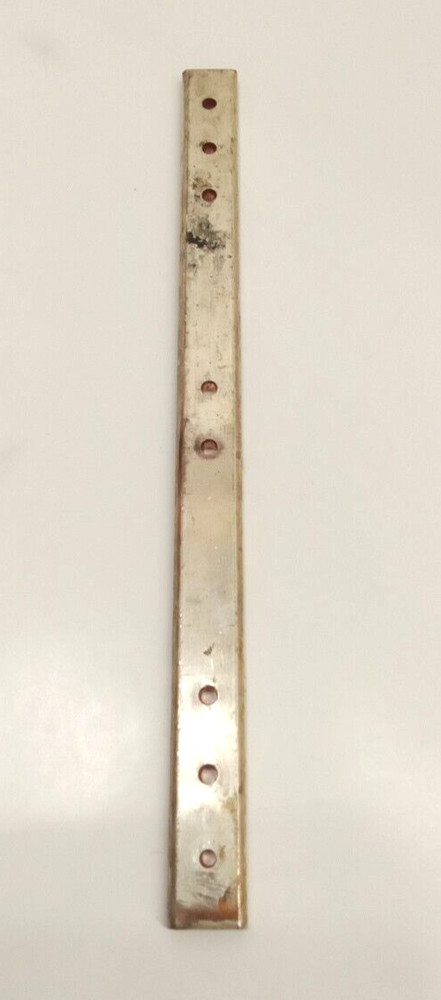 Solid Copper Busbar Ground Bar with Silver Flash 14″ x 1″ x 5/16″ Qty 1