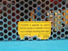 Shen Zhen Shan Jing S08-100S 5 S08100S5 Power Supply 5V 20A w/ Scratches