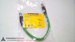 TURCK RSSD RSSD 421-0.3M, EUROFAST DOUBLE-ENDED CORDSET, U-55278, NEW #284537