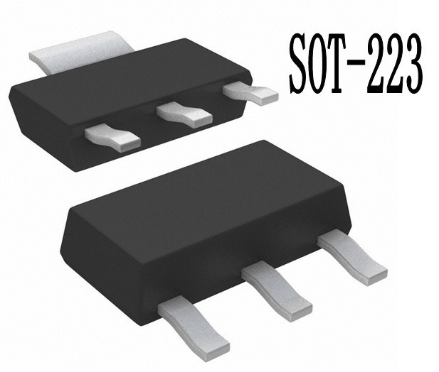 100pcs/lot AMS1117-3.3V SOT223 SMD LOW DROPOUT VOLTAGE REGULATOR
