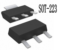 100pcs/lot AMS1117-3.3V SOT223 SMD LOW DROPOUT VOLTAGE REGULATOR