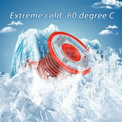 20 Gauge Flexible 2 Conductor Parallel Silicone Wire Spool Red Black High Resist