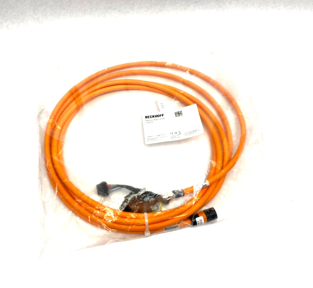 Beckhoff ZK4500-8002-0050 Motor Connection Cable 5m Length 1mm² w/ itec® Plug