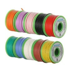16 Gauge Silicone Wire Kit 10 Color Each 25 ft Flexible 16 AWG Stranded Tinne…
