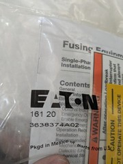 Eaton 3638535A02 Cooper Power Magnex Hardware Kit Accessory Decals Gasket