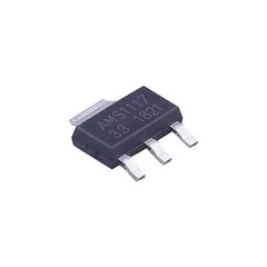 100 PCS AMS1117 LM1117 SOT223 3.3V 1A Voltage Regulator Power Supply Module