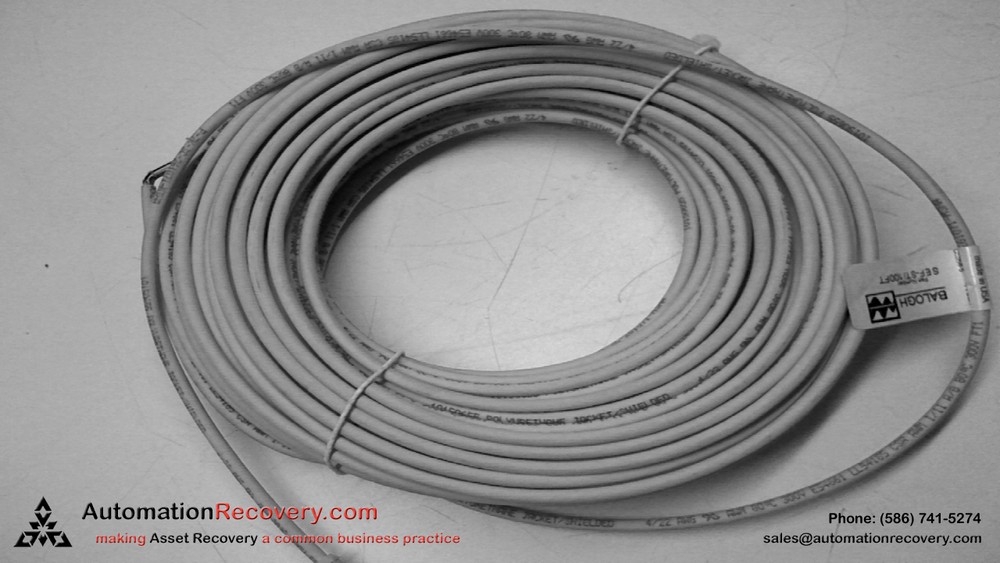 BALOGH SEF-ST/100FT CORDSET POWER CONNECTION CABLE 4 POLE FEMALE 100′, N #154717
