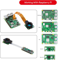 for Raspberry Pi HQ Camera Module,12.3Mp IMX477 Raspberry Pi Camera for Raspb…