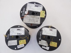 *Lot of 3* Allied Wire & Cable Wire Spool Reels 07-18-16T-4, 07-20-10T-4, 07-…