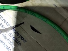 Belden 1701A 24/4P Bonded Pair DataTwist Cat5E Network Cable CMP Green /100ft