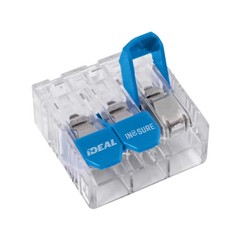 Ideal 30-10L33 In-Sure Lever Connector 10AWG, L33, 3-Port, Pack of 75