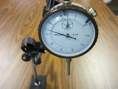 0-1″ Dial Indicator & Magnetic Base w. Fine adjustment #301-451,#901-755- NEW