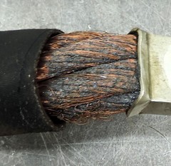 Welding Shunt Copper Wire Spot Welder 750 MCM 7CX16