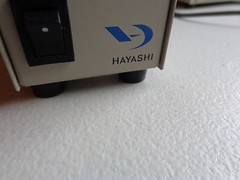 Hayashi LP-2820 Light Source W/LED fibre optic ring light TKG 400-800
