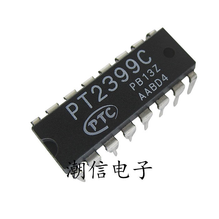 10PCS PT2399 PT2399C audio digital reverb circuit chip