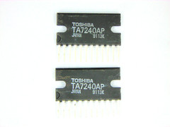 TA7240AP “Original” Toshiba 12P SIP IC 2 pcs