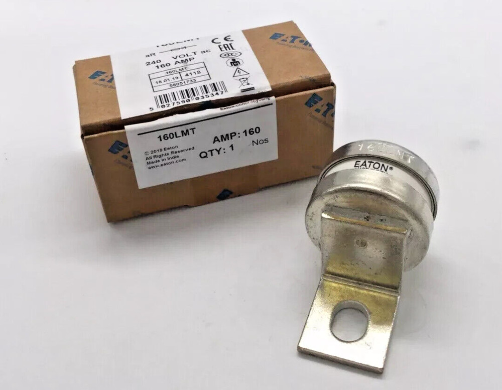 1PC- Eaton Bussmann 160LMT high speed british standard fuse 160 A, AC 240 V- NEW