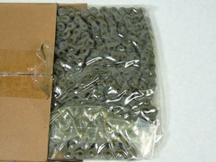 Generic 40-1×10 Single Strand Riveted Roller Chain 10ft NEW
