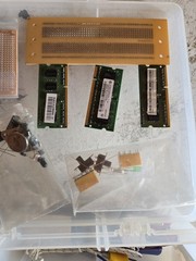 Electronics Kit Various Chips Assorted Resisters Etc