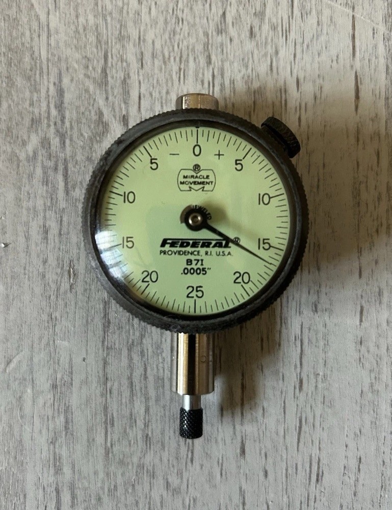 Federal B71 Dial Indicator. .0005”. See Description…..