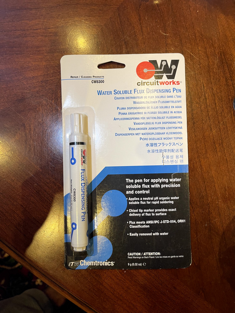 Chemtronics CW8300 Water Soluble Flux Dispensing Pen – 9g