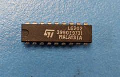 (1 PC) L6202 STMICRO FULL BRIDGE DRIVER 18PIN DIP